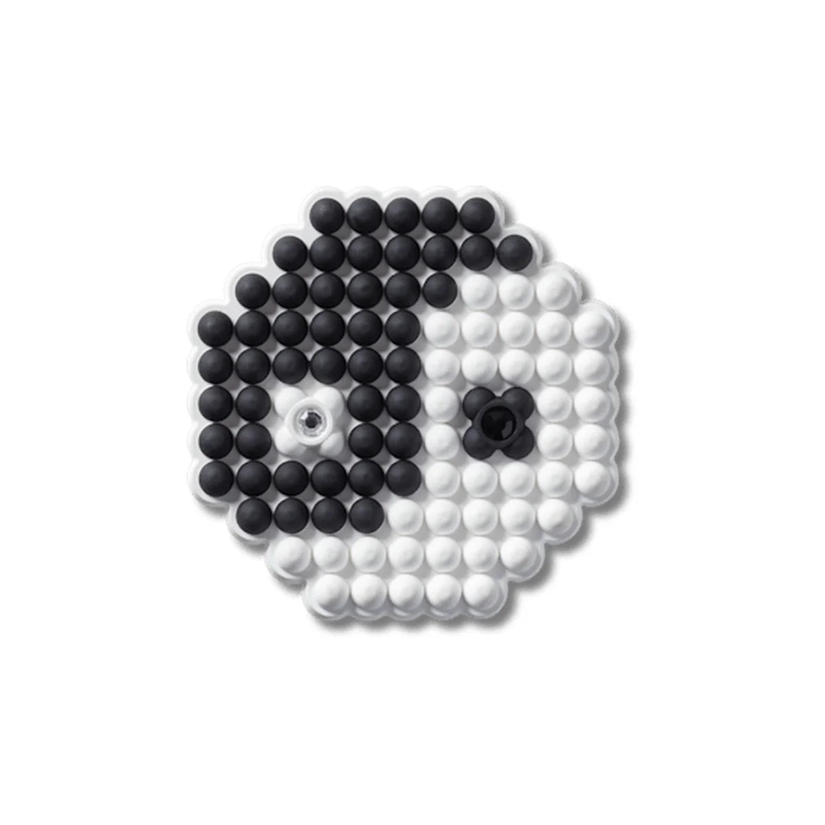 Beaded Ying and Yang