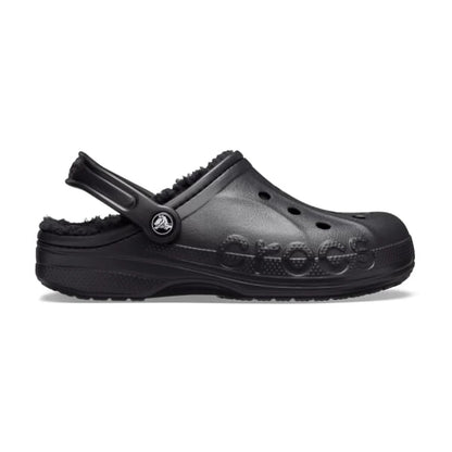 Baya Lined Clog - Black / Black