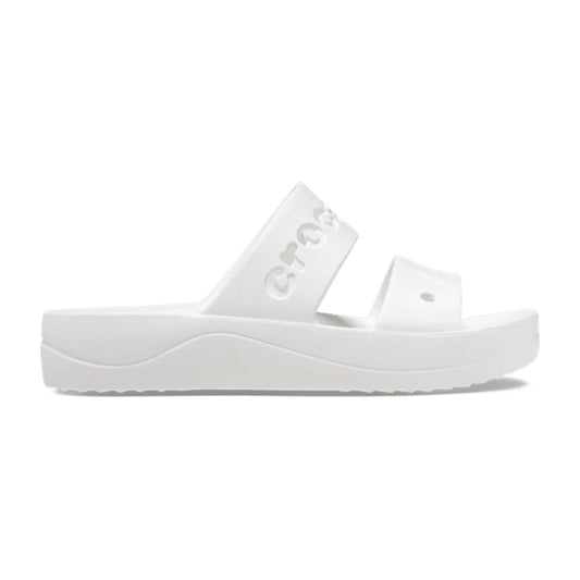 Baya Platform Sandal - White