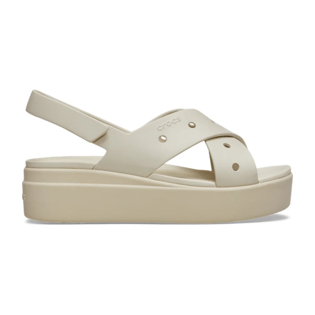 Brooklyn 4U Cross Strap Sandal - Frappé