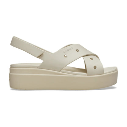Brooklyn 4U Cross Strap Sandal - Frappé