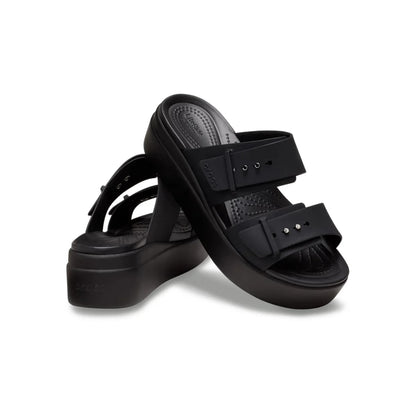Crocs Brooklyn Buckle Low Wedge Sandal ALT110