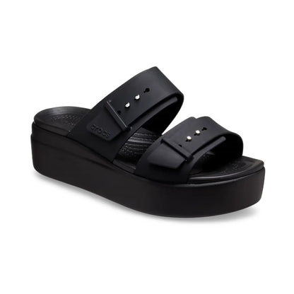 Crocs Brooklyn Buckle Low Wedge Sandal ALT140