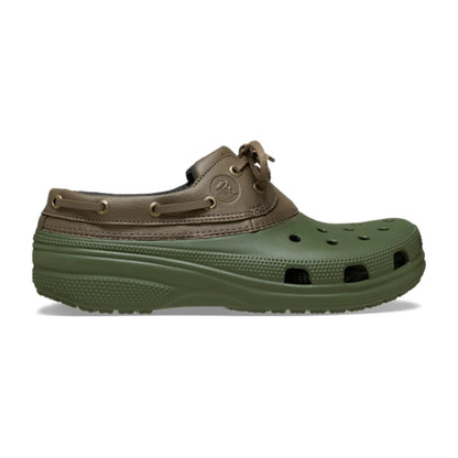 Classic Boat Shoe - Army Green / Walnut