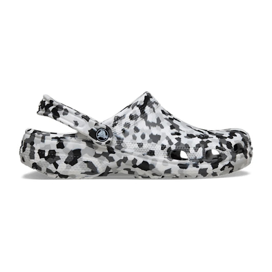 Classic Confetti Clog - Black / White