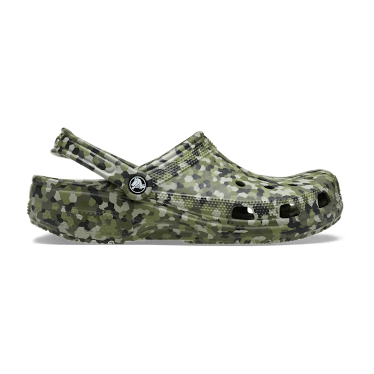 Classic Confetti Clog - Army Green / Multi