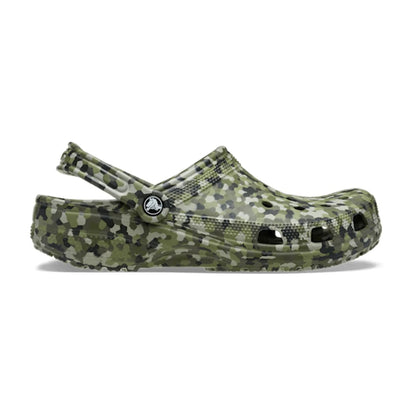 Classic Confetti Clog - Army Green / Multi