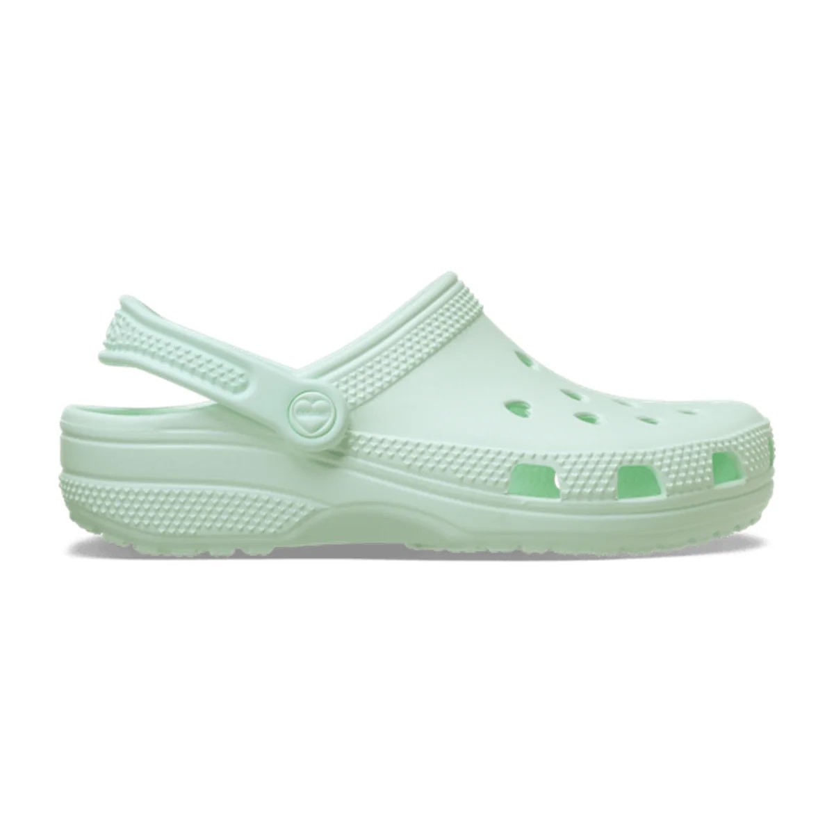 Classic Hearts Cut Out Clog - Retro Ice