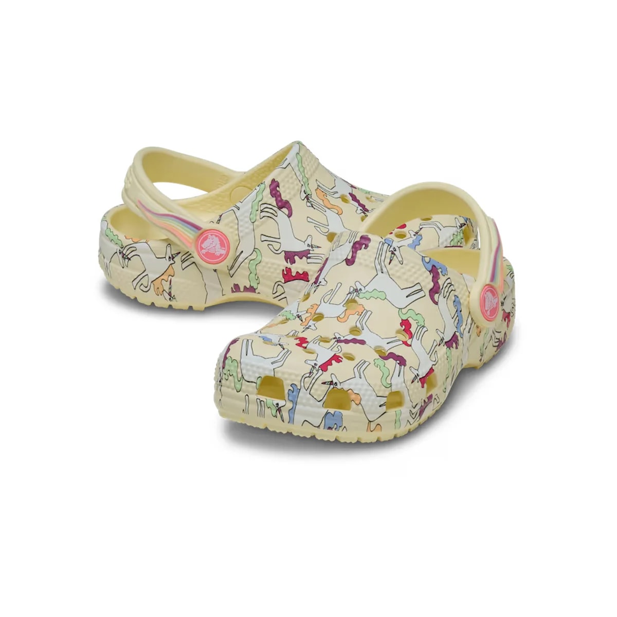 Crocs Toddler Classic Unicorn Graphic Clog ALT110