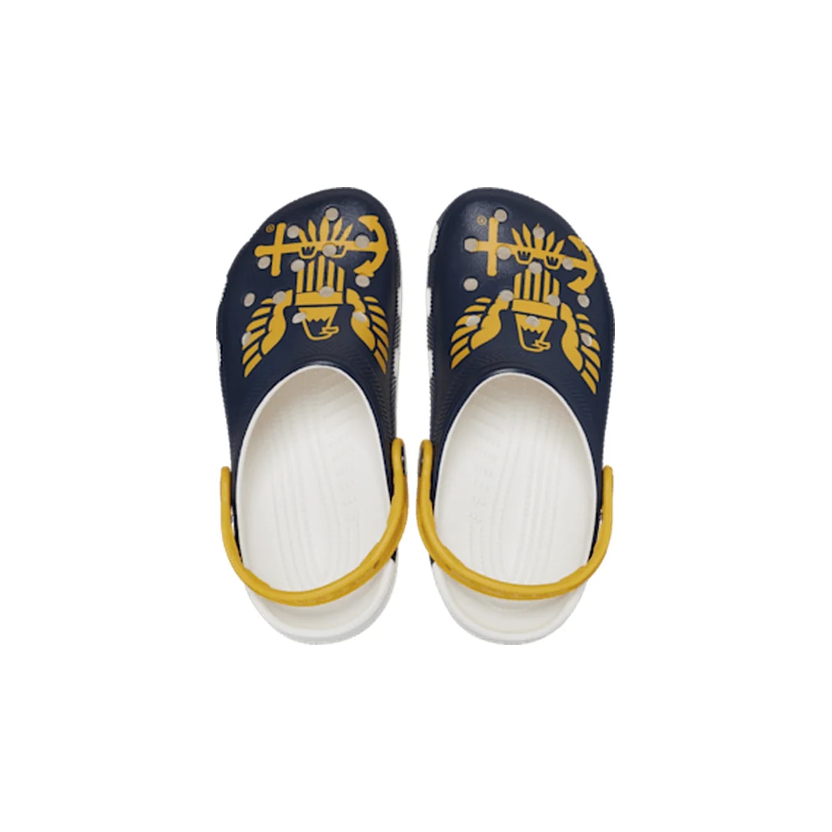 Classic US Navy Clog - White / Multi