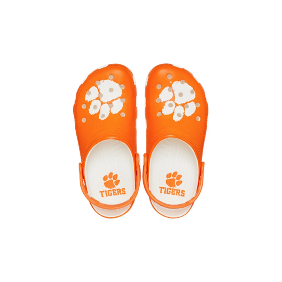 Clemson Classic Clog - White