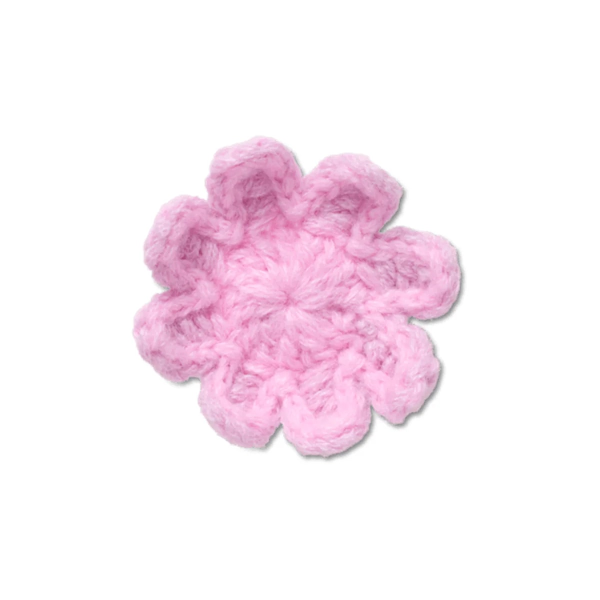 Crochet Light Pink Flower