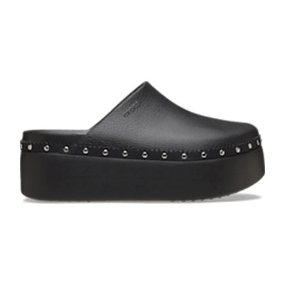 Dylan Platform Studded Clog - Black