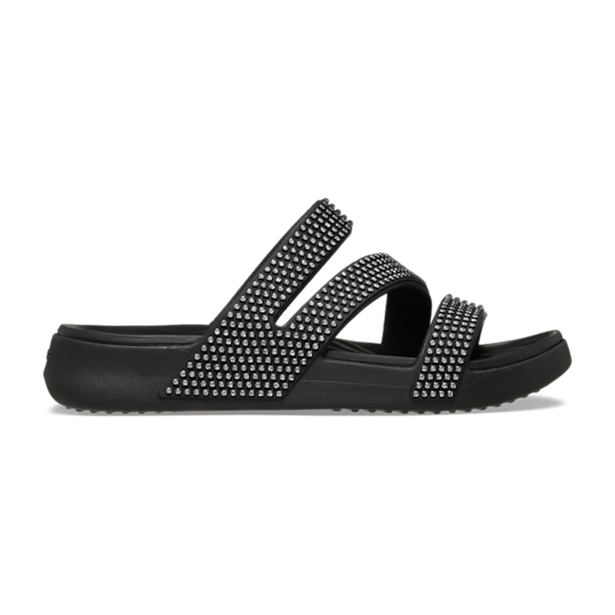 Getaway Strappy Gems Sandal - Black