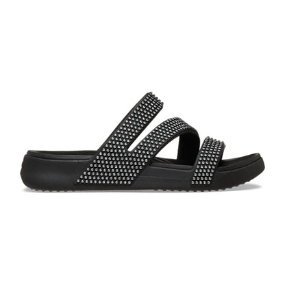 Getaway Strappy Gems Sandal - Black