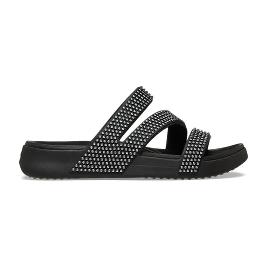 Getaway Strappy Gems Sandal - Black