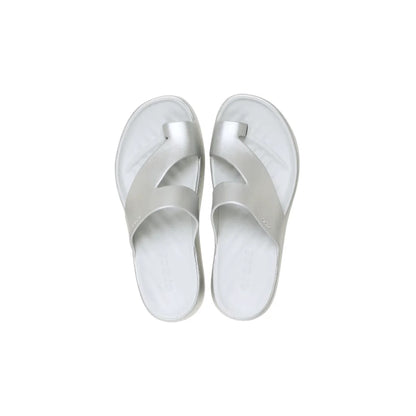 Crocs Getaway Platform Toe Loop Metallic Sandal ALT120