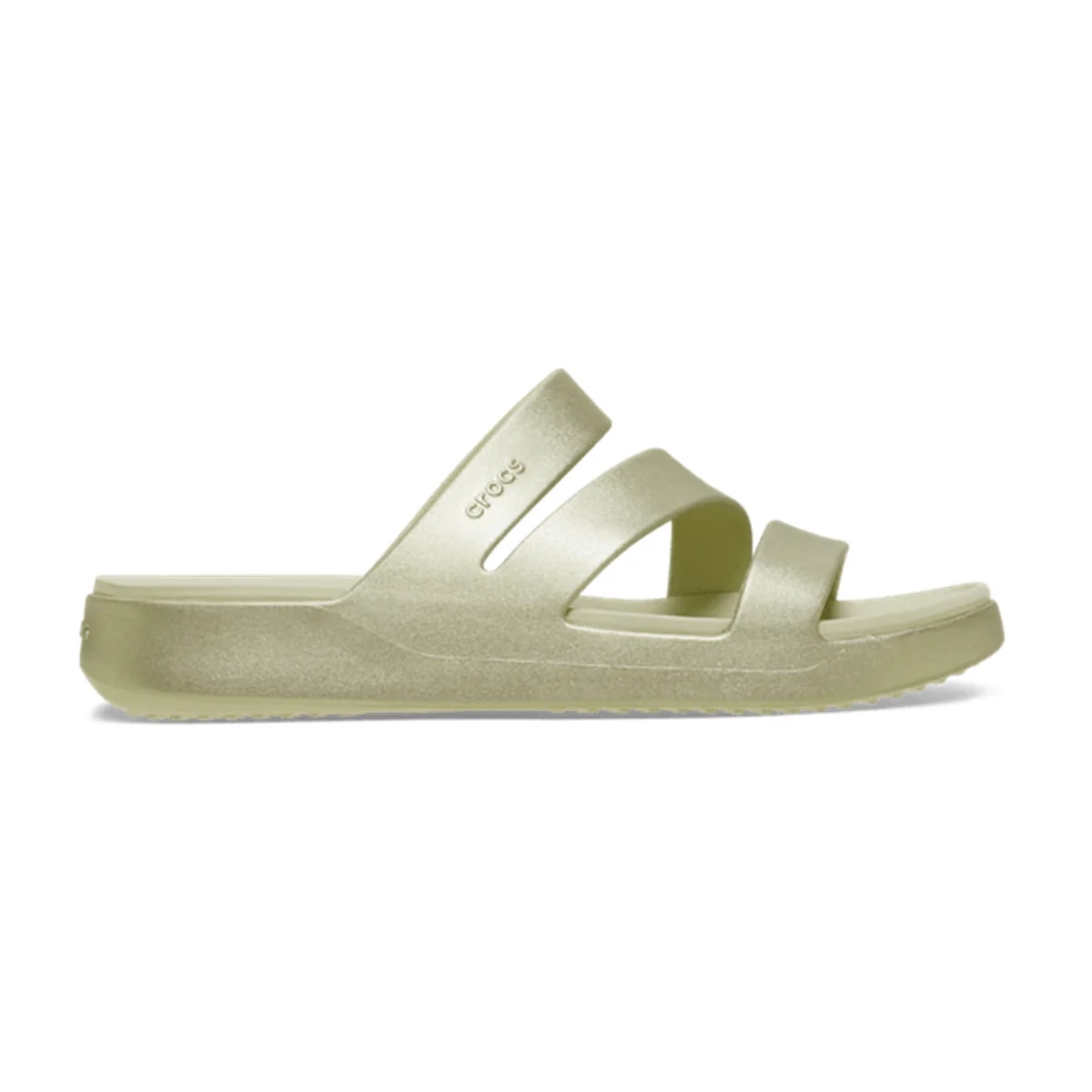 Getaway Strappy Metallic Sandal - Champagne Metallic