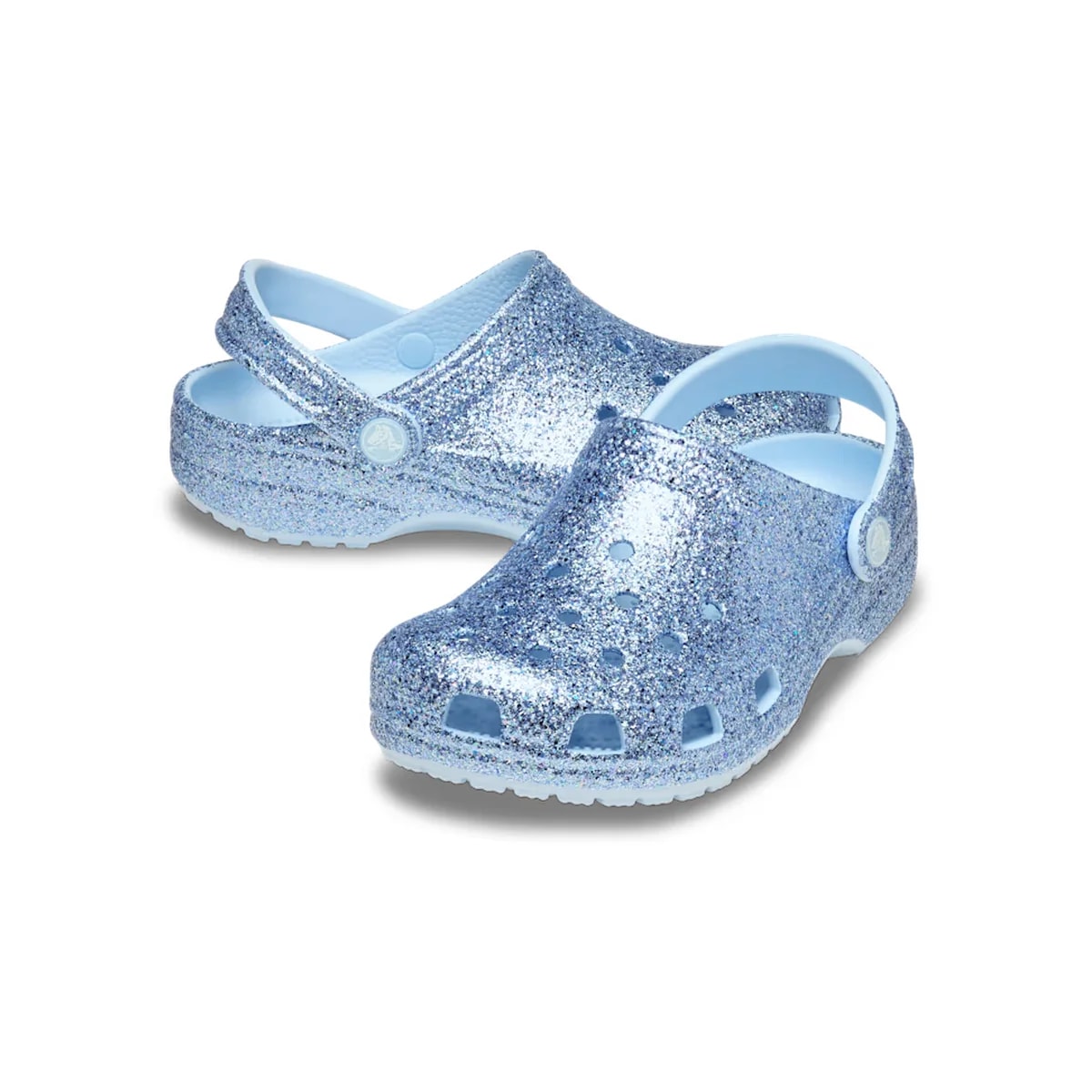 Crocs Kids' Classic Chunky Glitter Clog ALT110