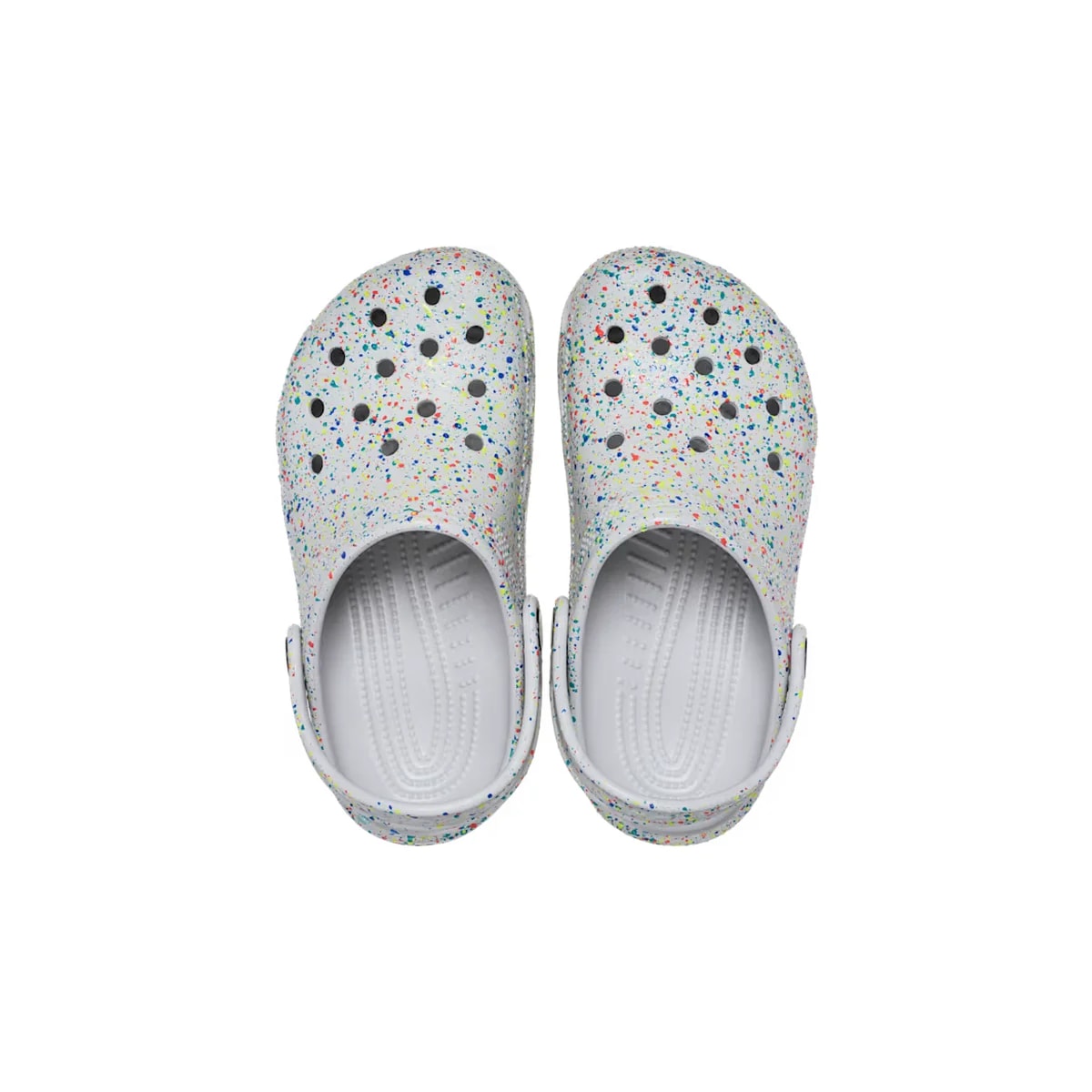 Crocs Kids' Classic Glow Paint Splatter Clog ALT120