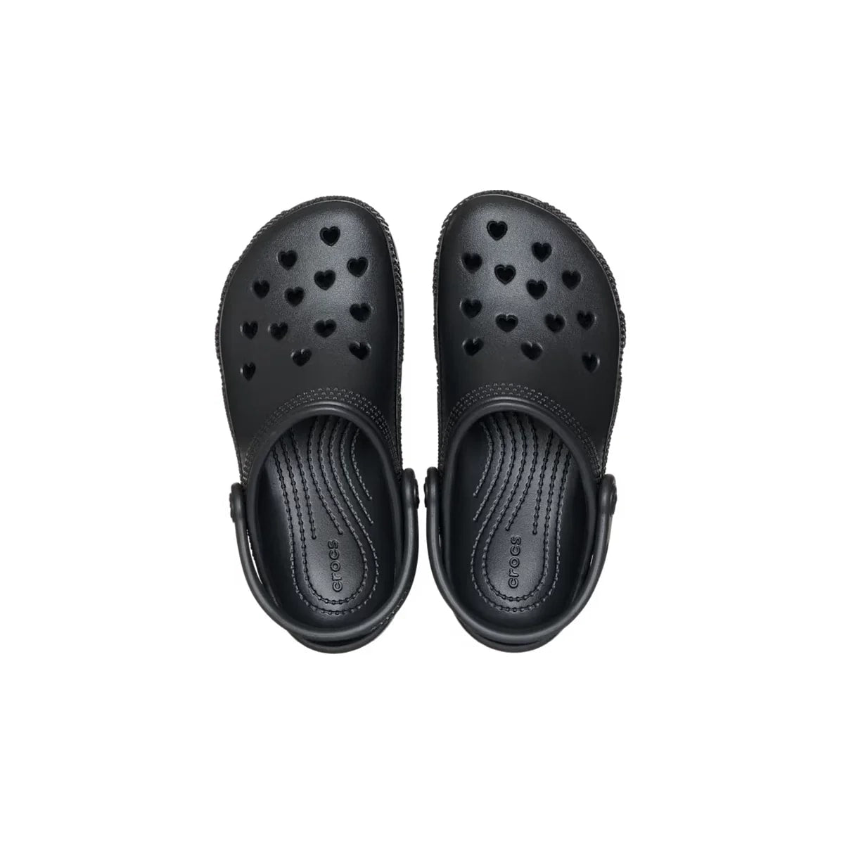 Crocs Kids' Classic Hearts Cut Out Clog ALT120