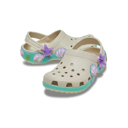 Crocs Kids' Classic Sea Sparkle Shaker Clog ALT110