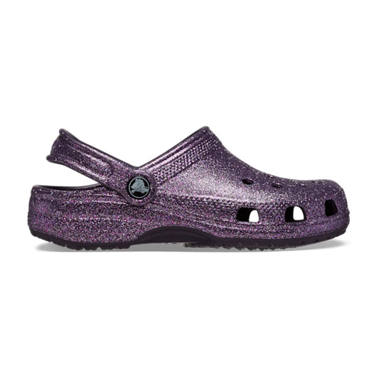 Kids’ Classic Space Glitter Clog - Dark Iris/Multi