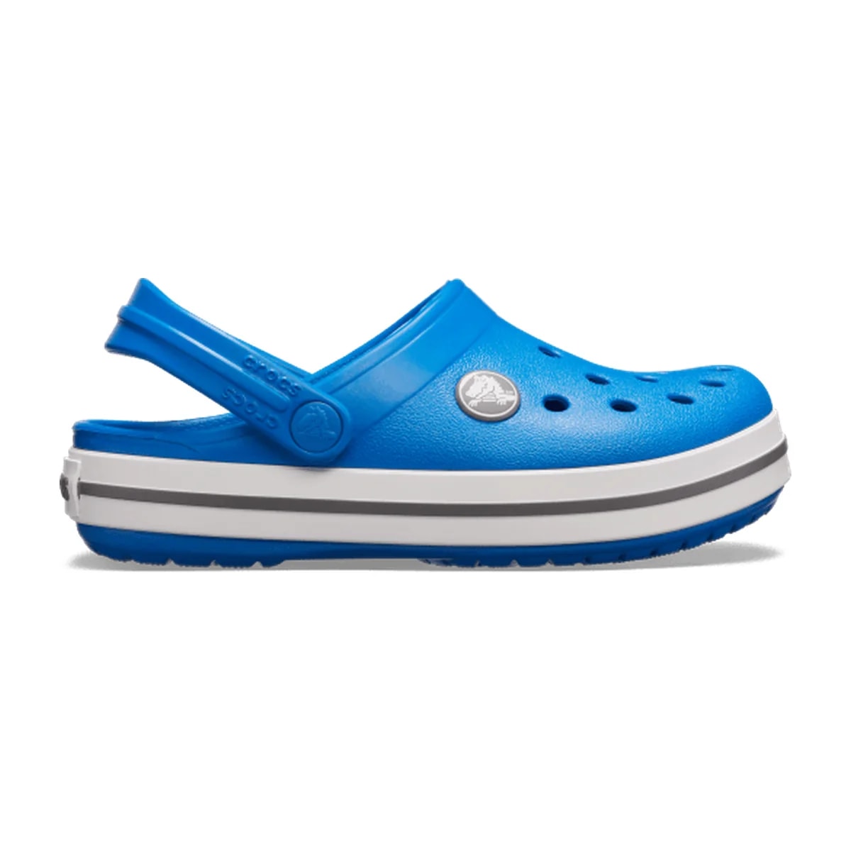 Kids' Crocband™ Clog - Bright Cobalt / Charcoal