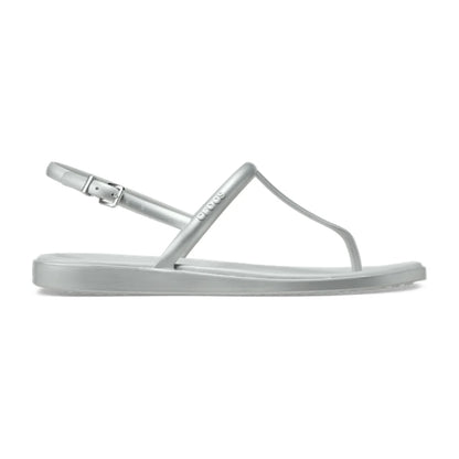 Miami Metallic Thong Flip - Silver