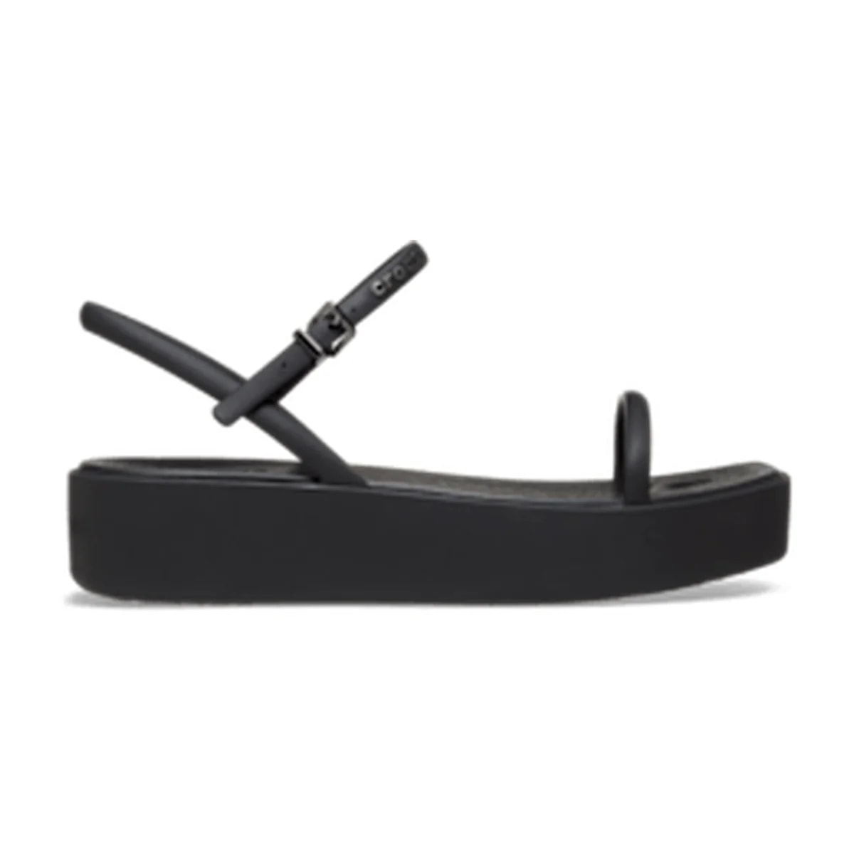 Miami Platform Y Strap Sandal - Black