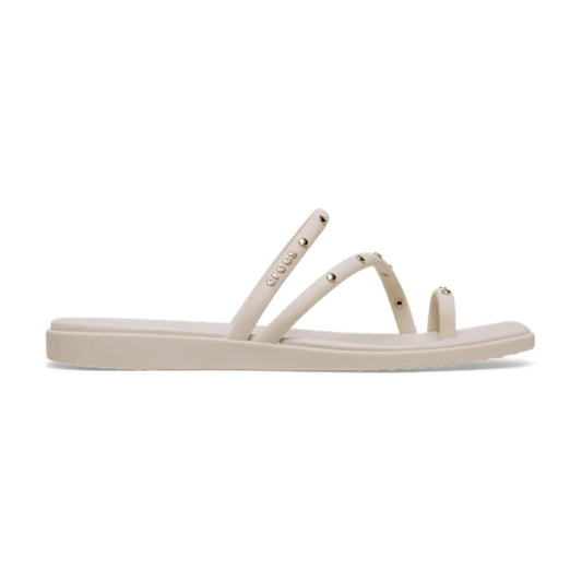 Miami Toe Loop Studded Sandal - Almond Tint