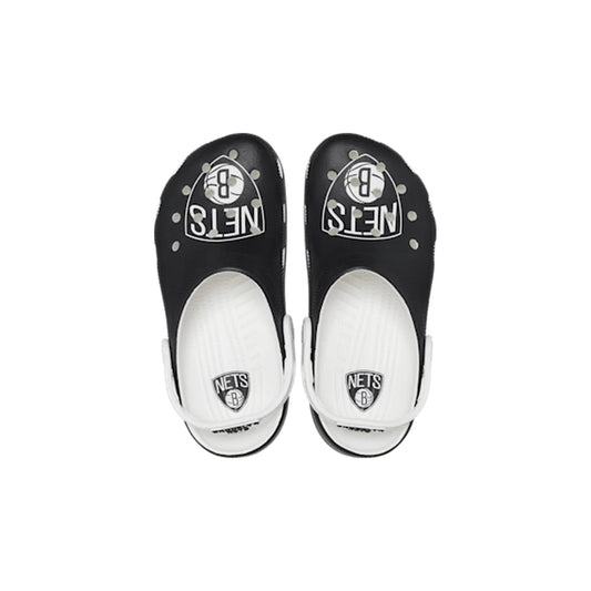 NBA™ Brooklyn Nets Classic Clog - White / Black