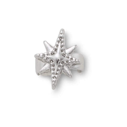 Silver Star Sandal C Charm