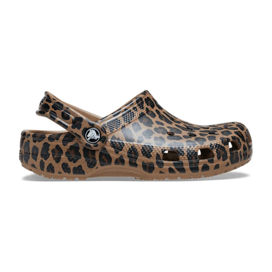 Toddler Classic Animal Clog - Sepia / Leopard