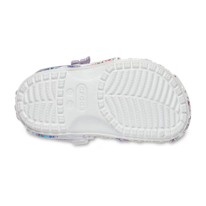 Crocs Toddler Classic Butterfly Sparkle Shaker Clog ALT130