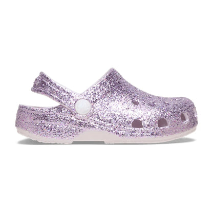 Toddler Classic Chunky Glitter Clog - Grape Ice