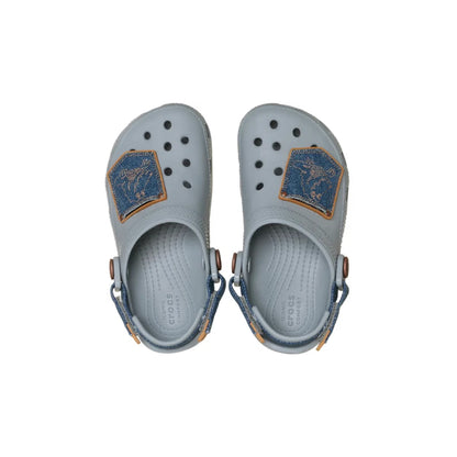 Crocs Toddler Classic Denim Adjustable Backstrap Clog ALT120