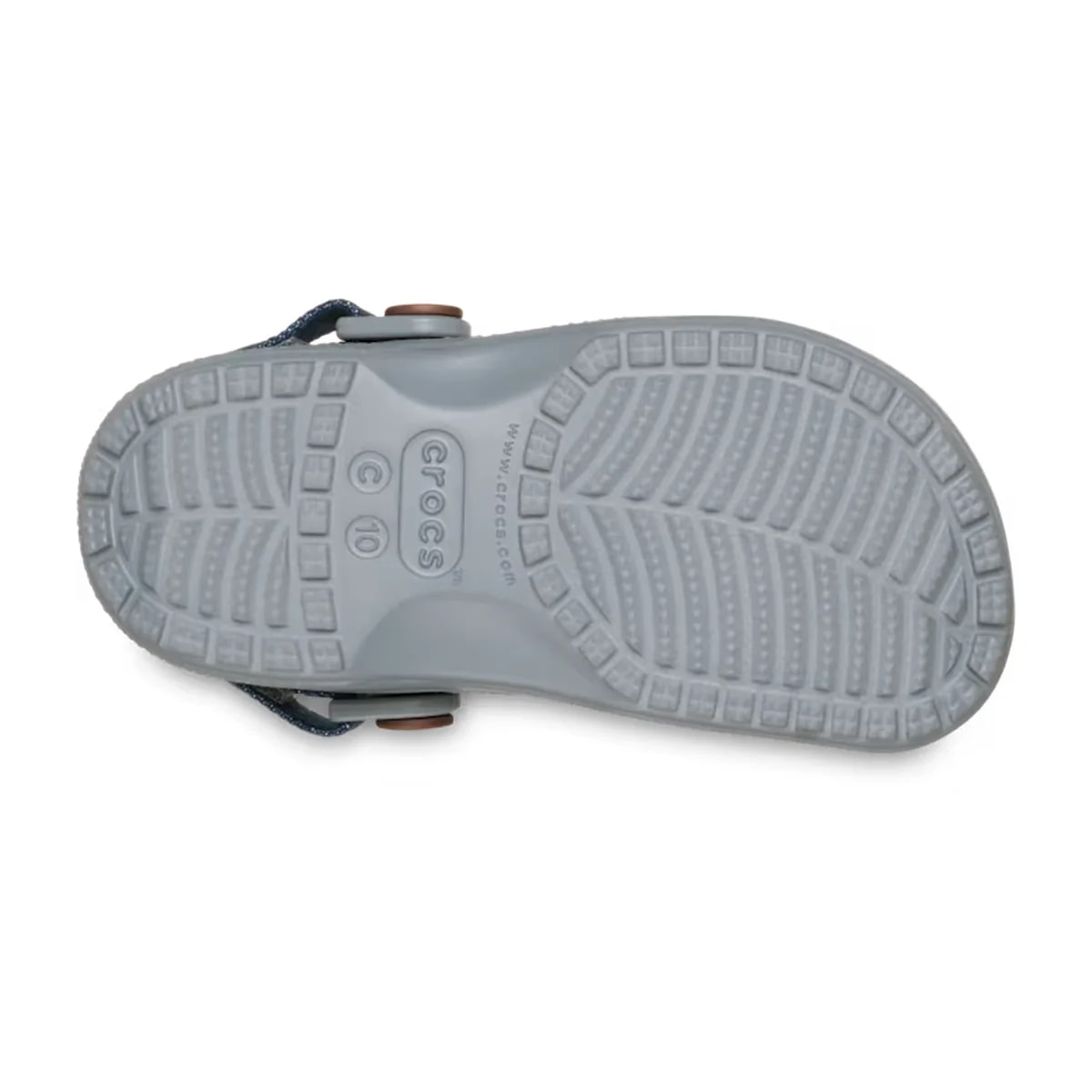 Crocs Toddler Classic Denim Adjustable Backstrap Clog ALT130