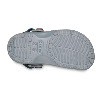 Crocs Toddler Classic Denim Adjustable Backstrap Clog ALT130
