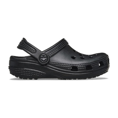 Toddler Classic Hearts Cut Out Clog - Black