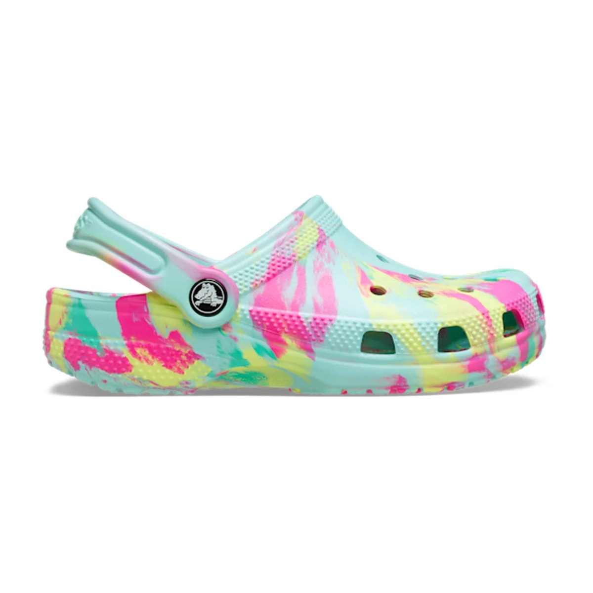 Toddler Classic Marbled Clog - Aquamarine / Multi