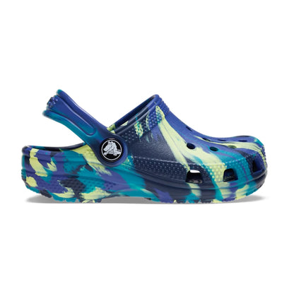 Toddler Classic Marbled Clog - Navy / Turbo Teal