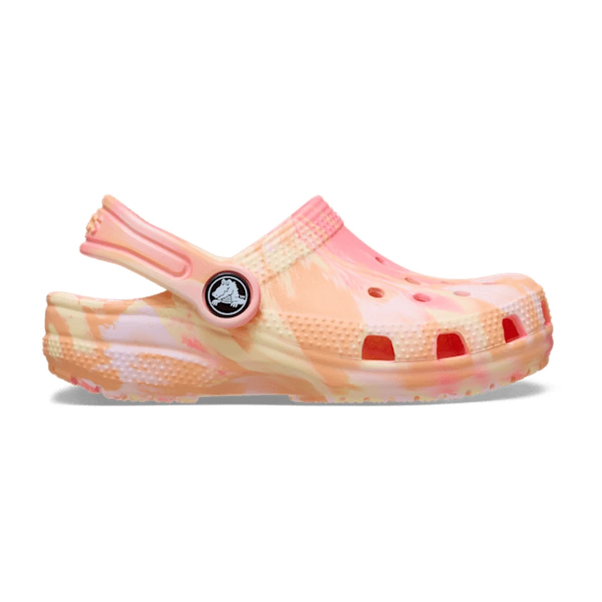 Toddler Classic Marbled Clog - Guava / Multi