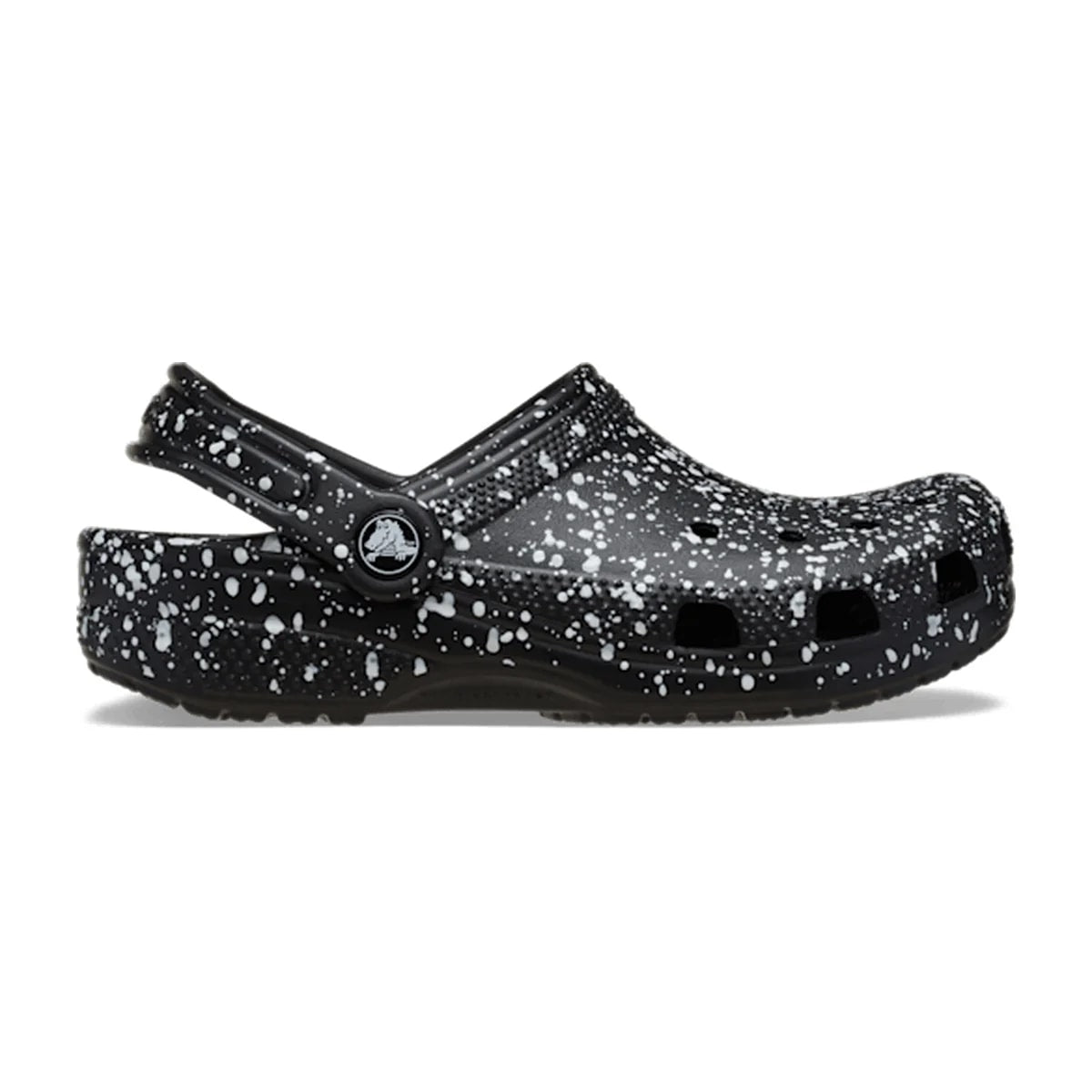 Toddler Classic Paint Splatter Clog - Black