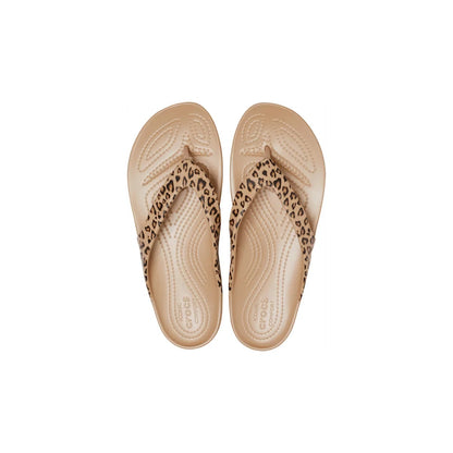 Crocs Kadee II Leopard Flip ALT120